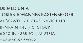 Adresse von Tobias Kastenberger